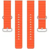 CaseOnline Ocean kellon ranneke Garmin Approach S44 - Oranssi