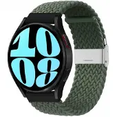 CaseOnline Punottu Kellon renneke Samsung Galaxy Watch 6 (40mm) - Army