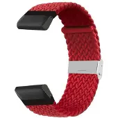CaseOnline Punottu Kellon ranneke Garmin Descent G2 - Darkred