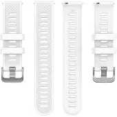 CaseOnline RIB kellon ranneke Amazfit GTS 2 mini - Valkoinen