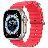 CaseOnline RIB kellon renneke Apple Watch Ultra 2 (49mm) - Punainen