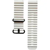 CaseOnline Ocean kellon ranneke Garmin Fenix 6X - Valkoinen