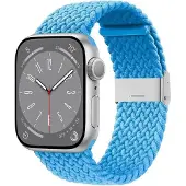 CaseOnline Punottu Kellon ranneke Watch Series 10 (46mm) - Skyblue