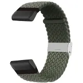 CaseOnline Punottu Kellon ranneke Garmin Fenix 8 (51mm) - Army