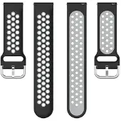 CaseOnline EBN kellon ranneke OnePlus Watch 2R - Musta/harmaa