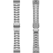 CaseOnline Titaani kellon ranneke Garmin Enduro - Hopea