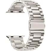 CaseOnline Kellon ranneke ruostumatonta terästä Watch Series 10 (42mm) -