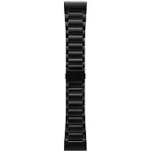 CaseOnline H-Link Titaani kellon ranneke Garmin D2 Delta PX - Musta