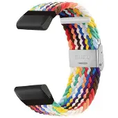 CaseOnline Punottu kellon ranneke Garmin MARQ Commander - Pride Edition