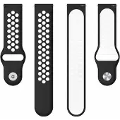 CaseOnline EBN Sport Kellon ranneke Suunto Vertical - Musta/valkoinen