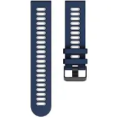 CaseOnline Twin kellon ranneke OnePlus Watch 2R - Sinivalkoinen