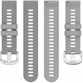 CaseOnline Pure kellon ranneke Samsung Galaxy Watch FE (40mm) - Vaaleanharmaa