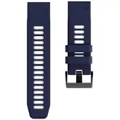 CaseOnline Twin kellon ranneke Garmin Fenix 8 Pro (47mm) - Sininenvalkoinen