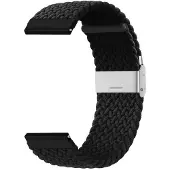 CaseOnline Punottu Kellon ranneke Amazfit Bip 1S - musta