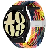 CaseOnline Punottu Kellon renneke Samsung Galaxy Watch 6 (44mm) - rainbow