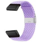 CaseOnline Punottu kellon ranneke Garmin Approach S60 - Lightpurple