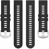 CaseOnline Pure kellon ranneke Garmin Forerunner 245 - Musta