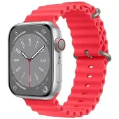 CaseOnline RIB kellon renneke Apple Watch 9 (41mm) - Punainen