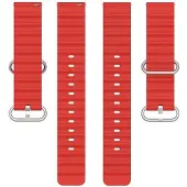 CaseOnline Ocean Kellon ranneke Suunto Race (49mm) - Punainen