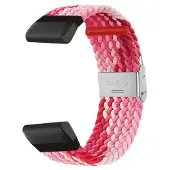 CaseOnline Punottu Kellon ranneke Garmin Tactix 8 (51mm) - Gradientred