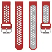 CaseOnline EBN kellon ranneke Suunto Vertical - Punainen/harmaa