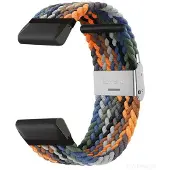 CaseOnline Punottu kellon ranneke Garmin Descent Mk3i (51mm) - Salamander