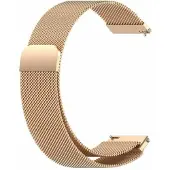 CaseOnline Milanese kellon ranneke Garmin Approach S50 - Ruusu
