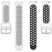 CaseOnline EBN kellon ranneke OnePlus Watch 2 eSIM - Valkoinen/musta
