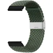 CaseOnline Punottu Kellon ranneke Amazfit Bip 3 Pro - Army