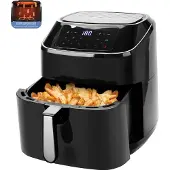 Emerio Smart Fryer kiertoilmakypsennin AF-130285 (musta)