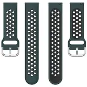 CaseOnline EBN kellon ranneke Suunto Racs S (45mm) - Vihreäsininen/musta