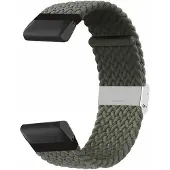 CaseOnline Punottu kellon ranneke Garmin Quatix 6 - Army