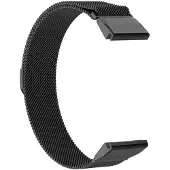 CaseOnline Milanese kellon renneke Garmin Enduro 2 - Musta