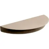 MOEBE - Half Moon Hylly Small Warm Harmaa