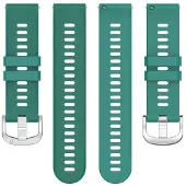 CaseOnline Pure kellon ranneke Amazfit GTR 2 - Petrol