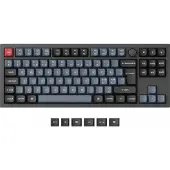 Keychron Q3 Pro Hotswap Knob ISO Näppäimistö – Musta [K Pro Red]