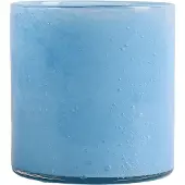 By On Calore kynttilälyhtymedium, vaaleansininen
