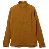 Houdini M's Pace Flow Half Zip Greenish Gold - S
