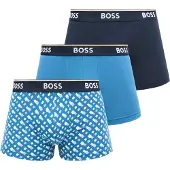 BOSS Trunk 3P Power Desig - Navy - XXL