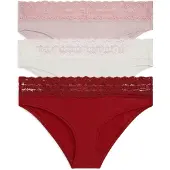 Tommy Hilfiger Underwear Alushousut pastellinpinkki / punainen / valkoinen