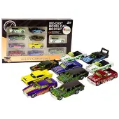 Leantoys RC Autot 1:64 Metalli 10 kappaletta