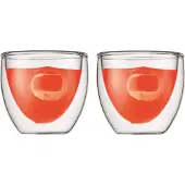 Bodum - Pavina Espressolasi kaksiseinäinen 8 cl 2 kpl