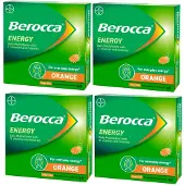 Berocca Energy Orange poretabletti 60 kpl x4 NELOSPAKKAUS