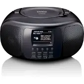 Lenco SCD-6000 Radio/CD-soitin, musta