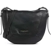 The bridge Fedora Crossbody-laukku Nahka 29 cm Musta