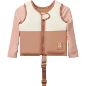 Liewood Dove Swim Vest W Sleeves - Cream - 15/19KG