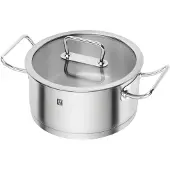 Zwilling pro kattila lasikannella ruostumatonta terästä 4,1 L