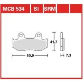 TRW sinterijarrupalat maxi-skootteriin eteen honda sh 150 2002-ym. (mcb534srm)