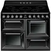 Smeg TR4110IBL2 Victoria liesi 3 uunilla 110 cm, musta