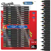 Sharpie Creative Marker 36kpl kapeakärkiset akryylitussit